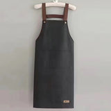 Waterproof And Oil-proof Kitchen Apron For Men And Women At Home