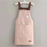 Waterproof And Oil-proof Kitchen Apron For Men And Women At Home