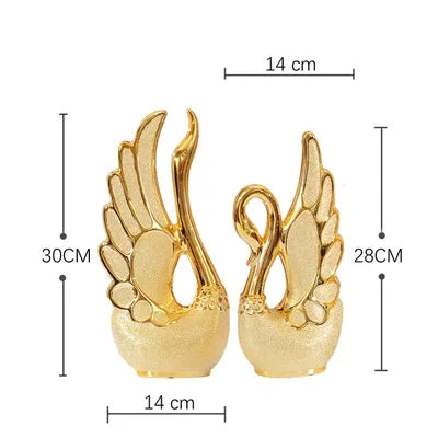 EWAYS 2PCS/SET Swan Lovers