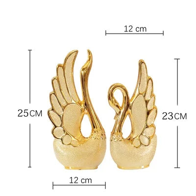 EWAYS 2PCS/SET Swan Lovers