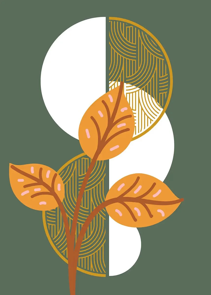 Boho Wall Art Print Canvas Painting Unframed