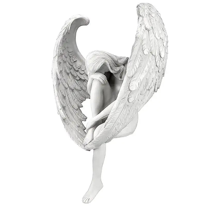 Creative Sculpture Decoration Redemption Angel Statue Jewelry Redemption Statuette Religious Garden Home Decoration Wholesale