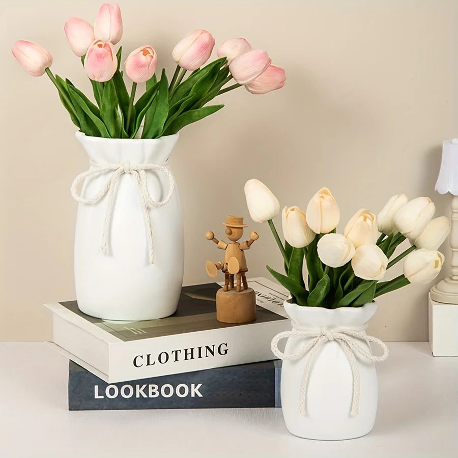 Plastic Vase Bohemian Style Home Decor