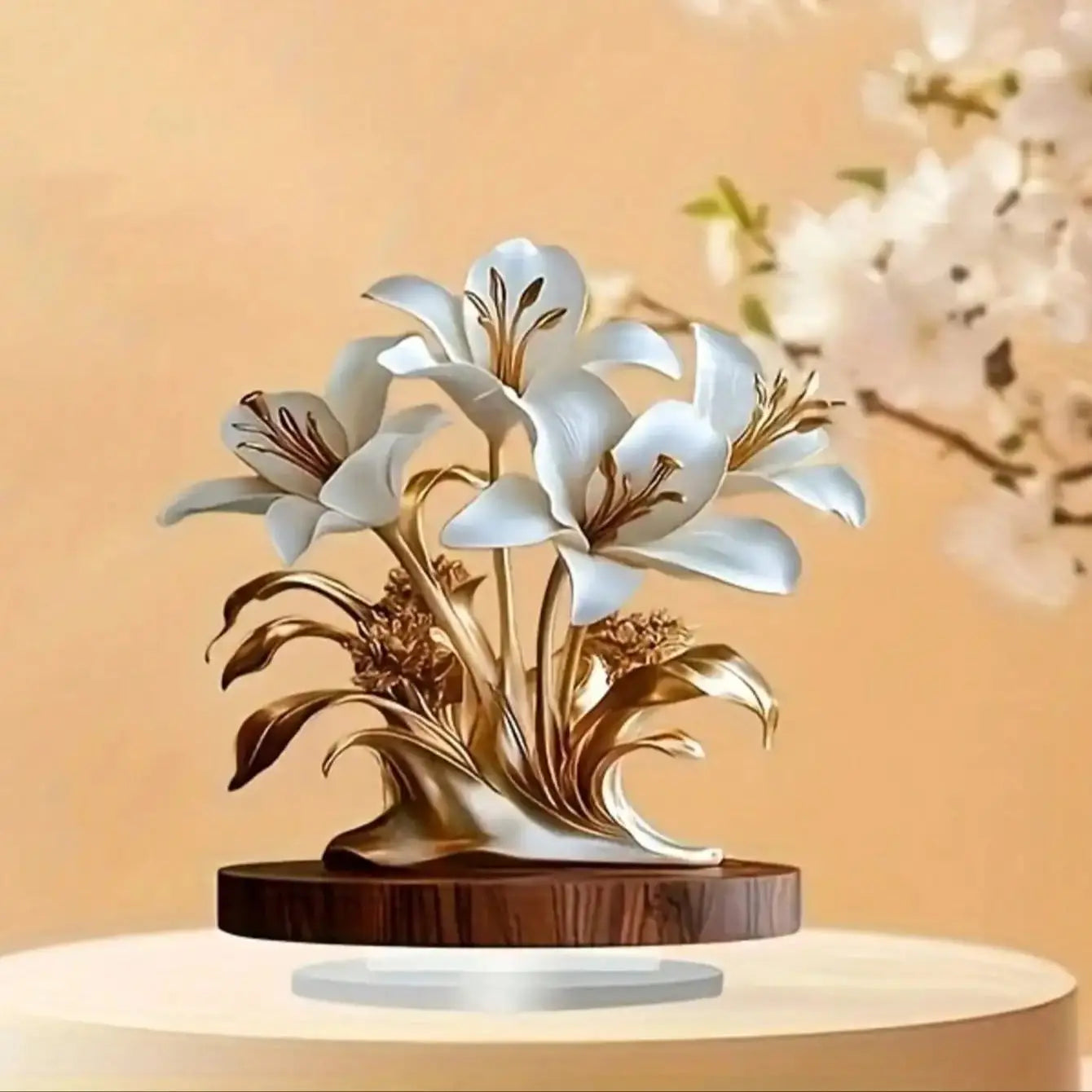 Lily desktop decoration ornament