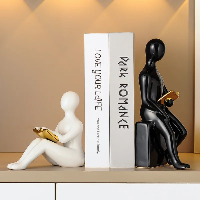 Modern Bookends Character