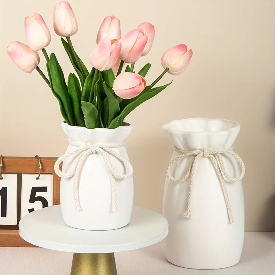 Plastic Vase Bohemian Style Home Decor