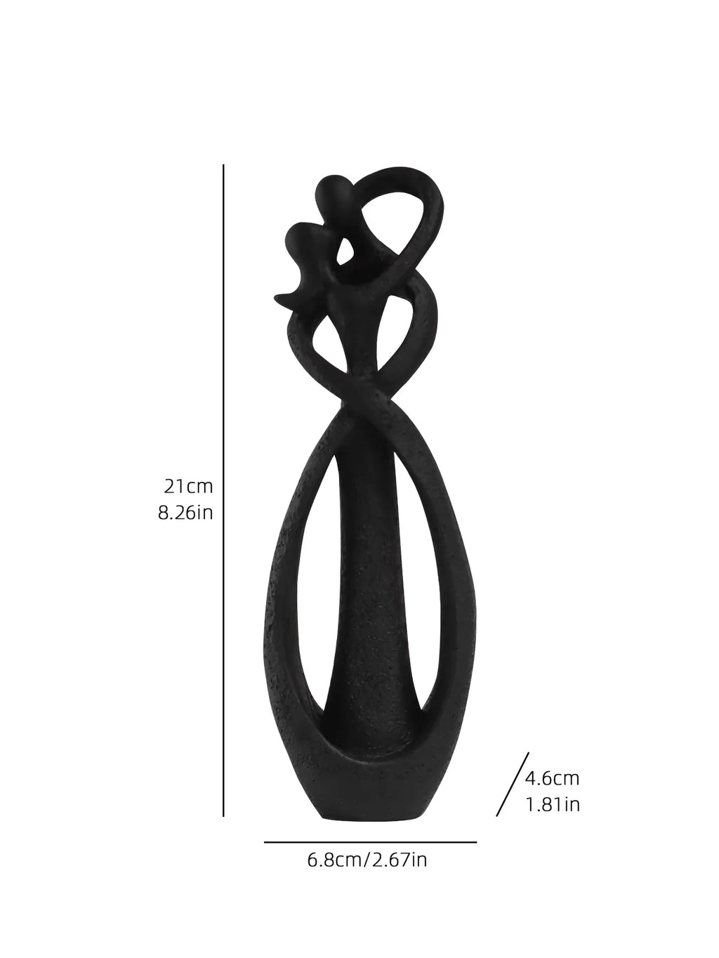 Embracing Couple Sculpture