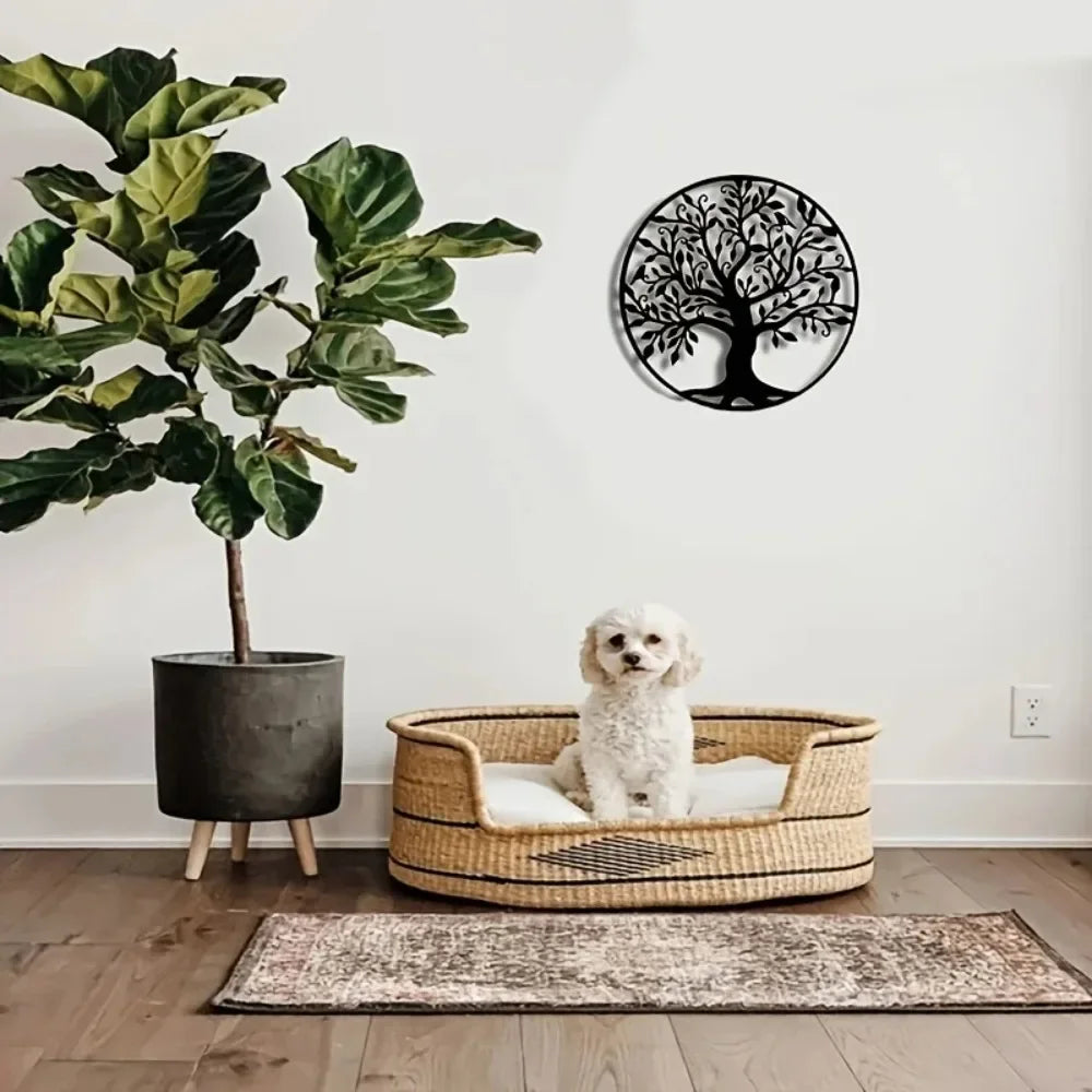 1pc Tree of Life Metal Wall Art