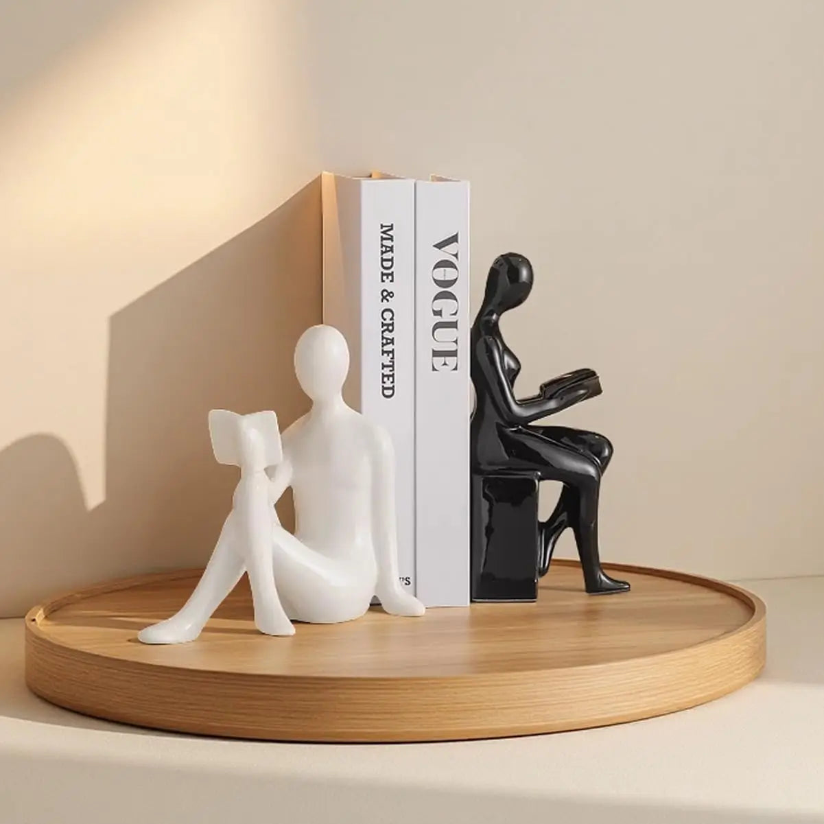 Modern Bookends Character