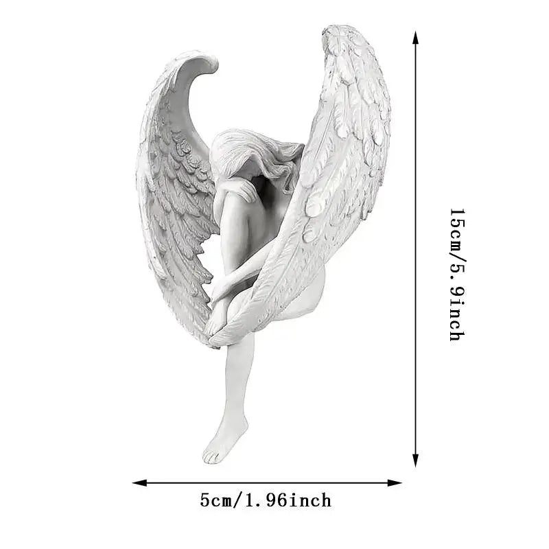 Creative Sculpture Decoration Redemption Angel Statue Jewelry Redemption Statuette Religious Garden Home Decoration Wholesale