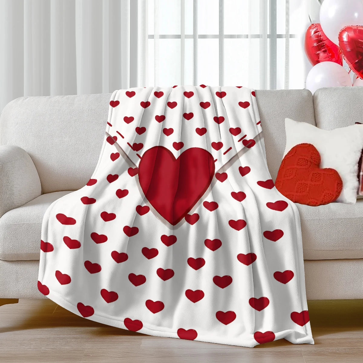 1pc Valentine's Day blanket, ultra soft and comfortable