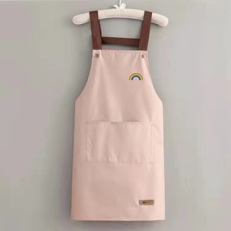 Waterproof And Oil-proof Kitchen Apron For Men And Women At Home